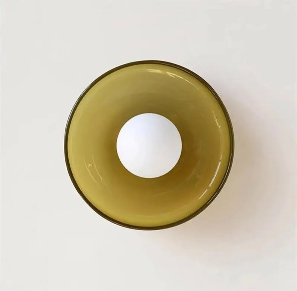 Nox - Retro Wall & Ceiling Vibrant Dish Light Fixture