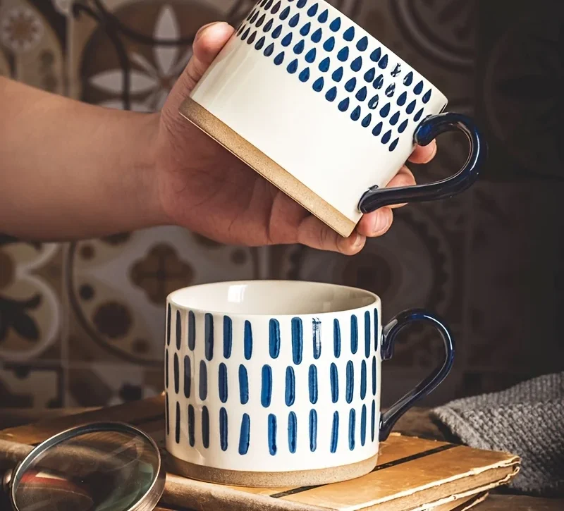 ORELA CERAMIC ARTISAN  - OVAL | Large Mug {450ml} - Image 5