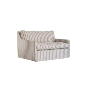 Striped Fabric Loves Seat | Sofa