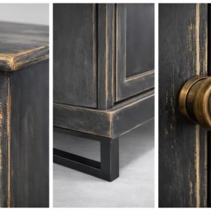 ATELIER NOIR COLLECTION - PINE NOIR | Credenza - Image 3