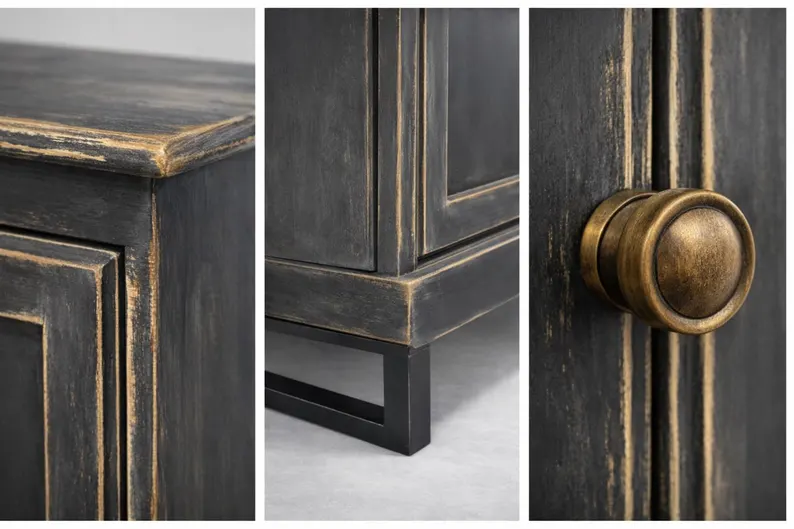 ATELIER NOIR COLLECTION - PINE NOIR | Credenza - Image 3