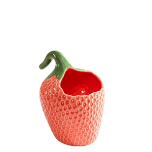 VERDANT MARKET COLLECTION - STRAWBERRY CERAMIC PINK | Cutlery Holder