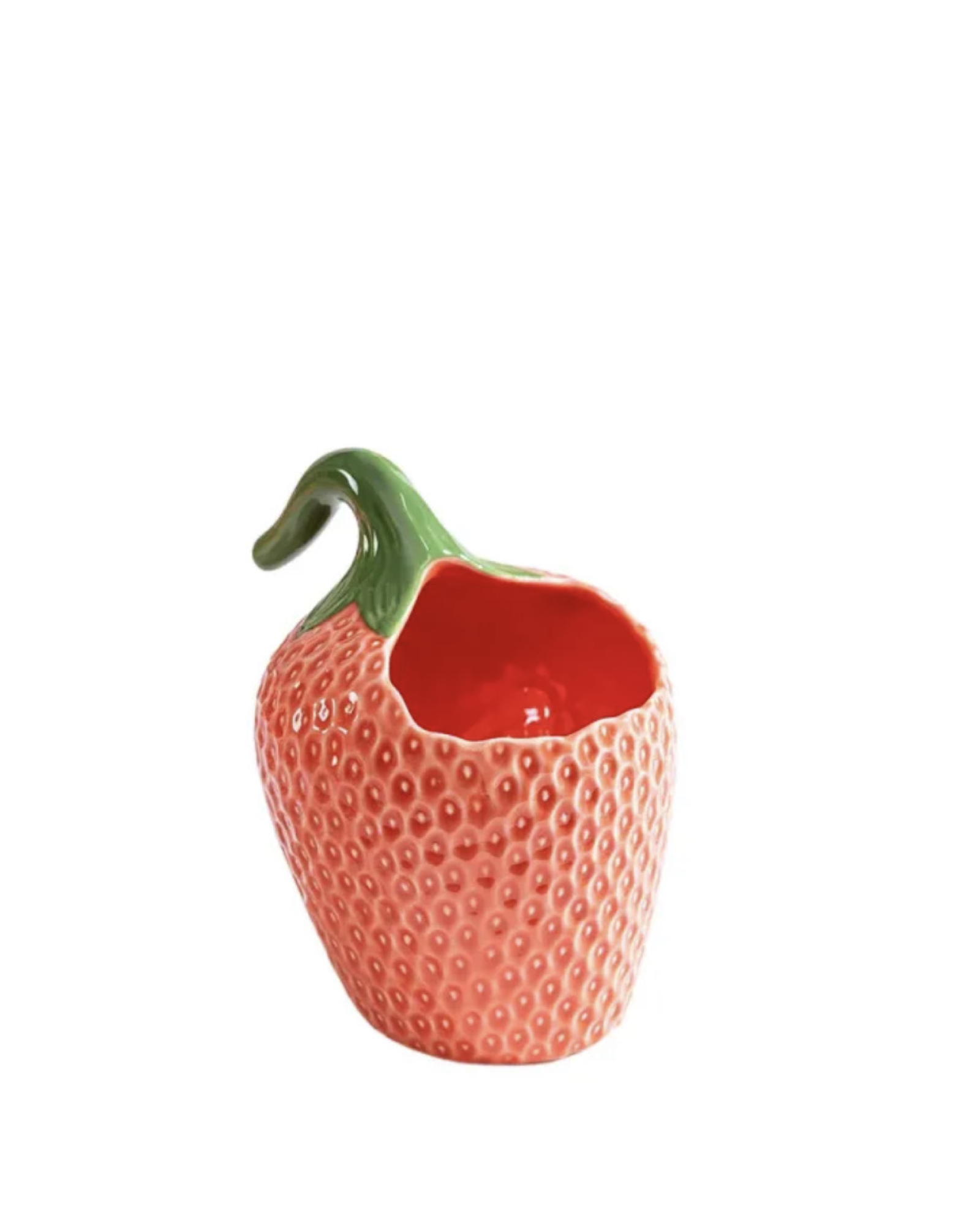 VERDANT MARKET COLLECTION - STRAWBERRY CERAMIC PINK | Cutlery Holder - Image 1