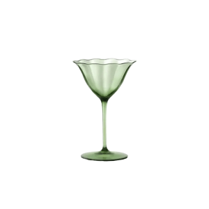 FORÊT VERRE COLLECTION WINE GLASS GREEN | Champagne Flutes & Floats {260ml}